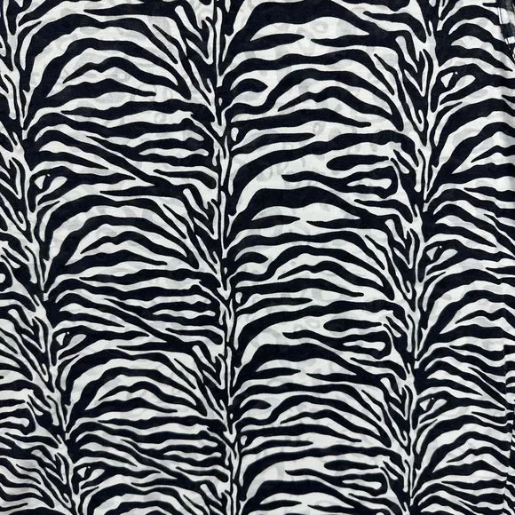 CJ Banks Womens Pullover Tank Zebra Sleeveless Top Plus Size 2X - Picture 7 of 11